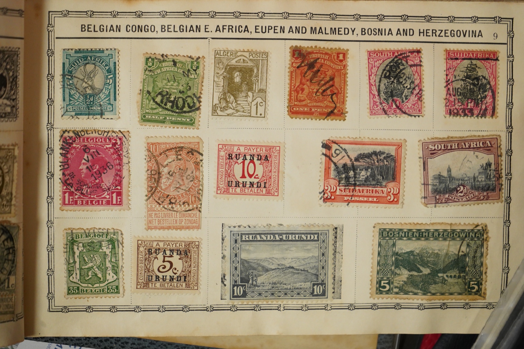 A quantity of world stamps and covers